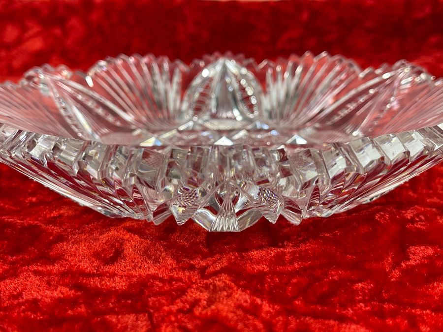 American Brilliant Cut Glass Dish Bowl 7W X 1H [Photo 5]