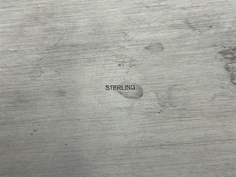 Vintage Sterling Silver Tray Signed RD J. E. Caldwell & Co. (11X 8) 398g [Photo 11]