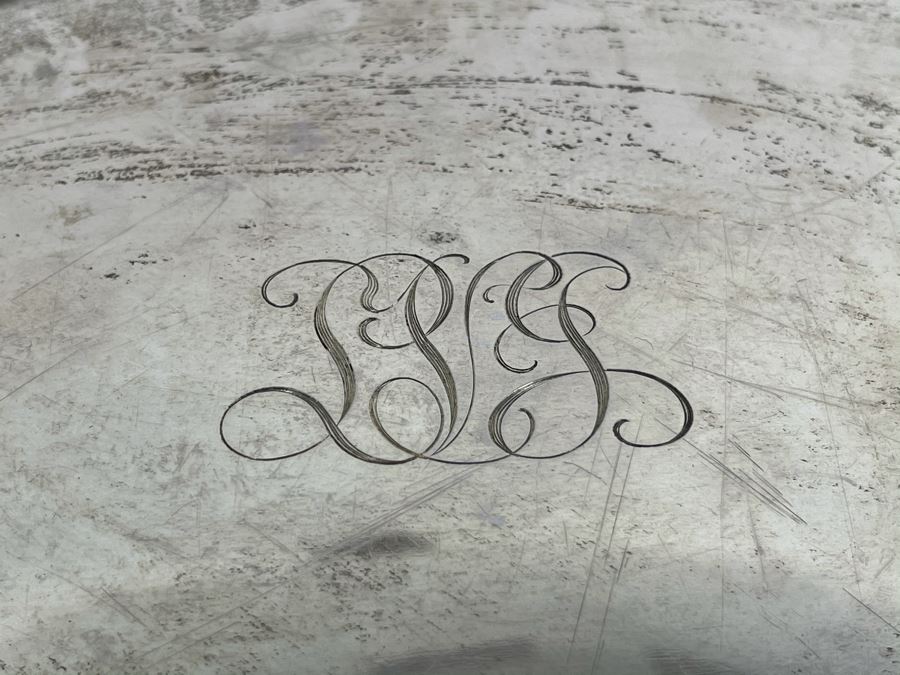 Vintage Sterling Silver Tray Signed RD J. E. Caldwell & Co. (11X 8) 398g [Photo 6]