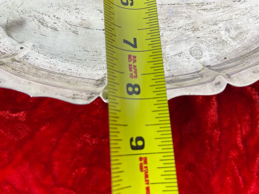 Vintage Sterling Silver Tray Signed RD J. E. Caldwell & Co. (11X 8) 398g [Photo 16]