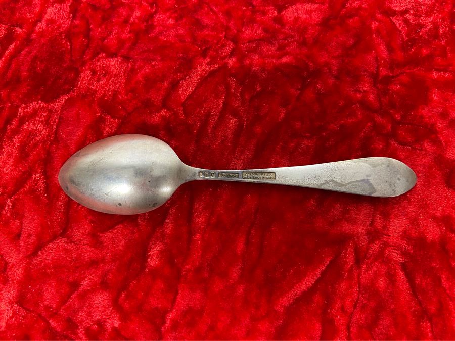 Antique Sterling Silver Enamel Golden Gate San Francisco Souvenir Spoon 27.9 [Photo 6]