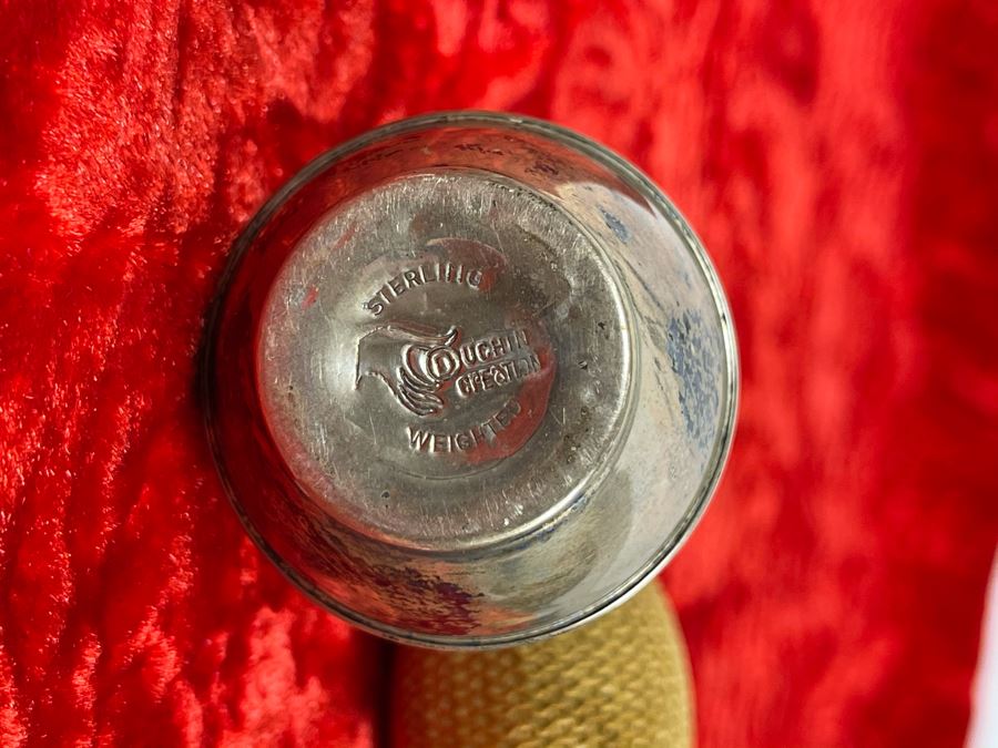 Vintage Weighted Sterling Silver Perfume Atomizer Bottle [Photo 3]