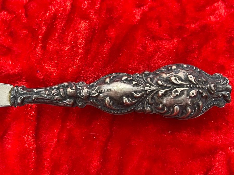 Vintage Sterling Silver Handle Shoe Horn [Photo 3]