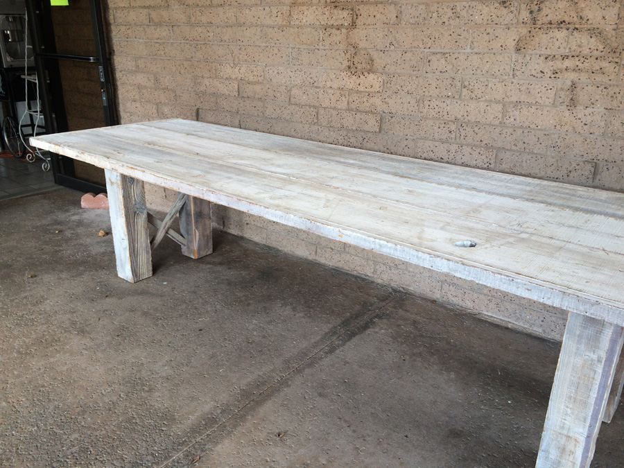 Very Large 10' Farm Table [Photo 11]