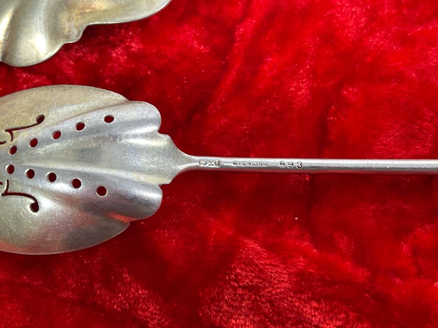 Collection Of Vintage Sterling Silver Spoons 92.4g [Photo 8]
