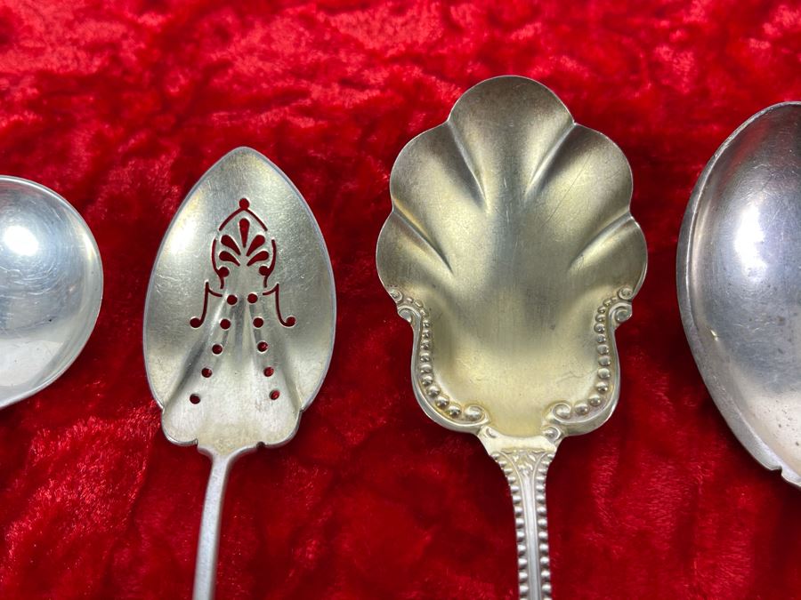 Collection Of Vintage Sterling Silver Spoons 92.4g [Photo 3]