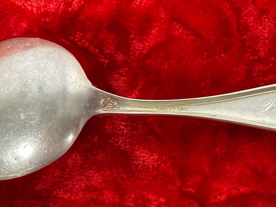 Collection Of Vintage Sterling Silver Spoons 92.4g [Photo 14]