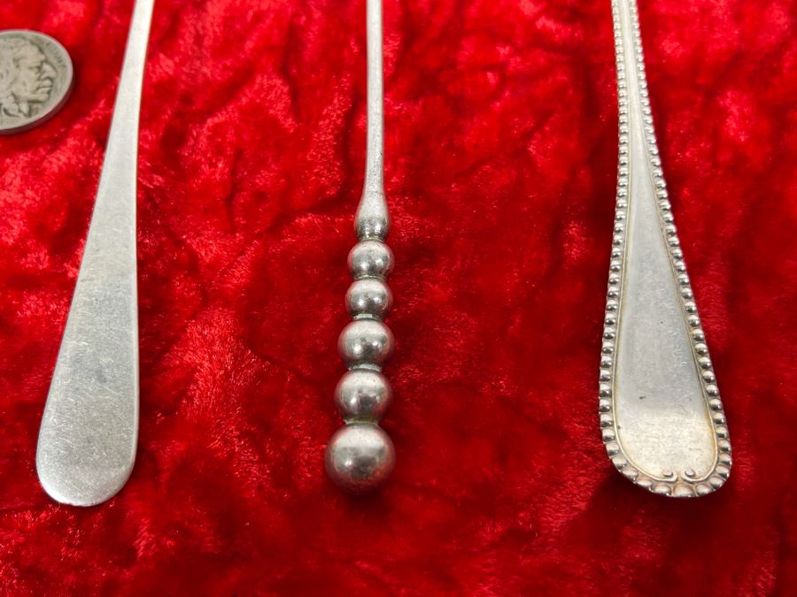 Collection Of Vintage Sterling Silver Spoons 92.4g [Photo 4]