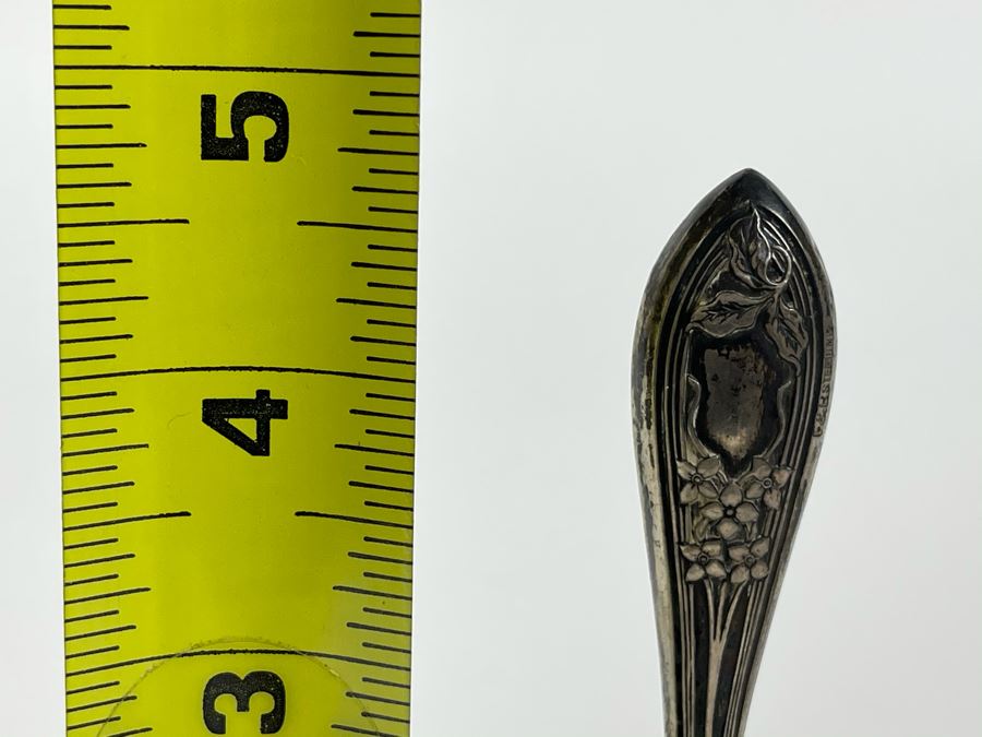 Vintage Sterling Silver Handle Bell 4.5H [Photo 6]