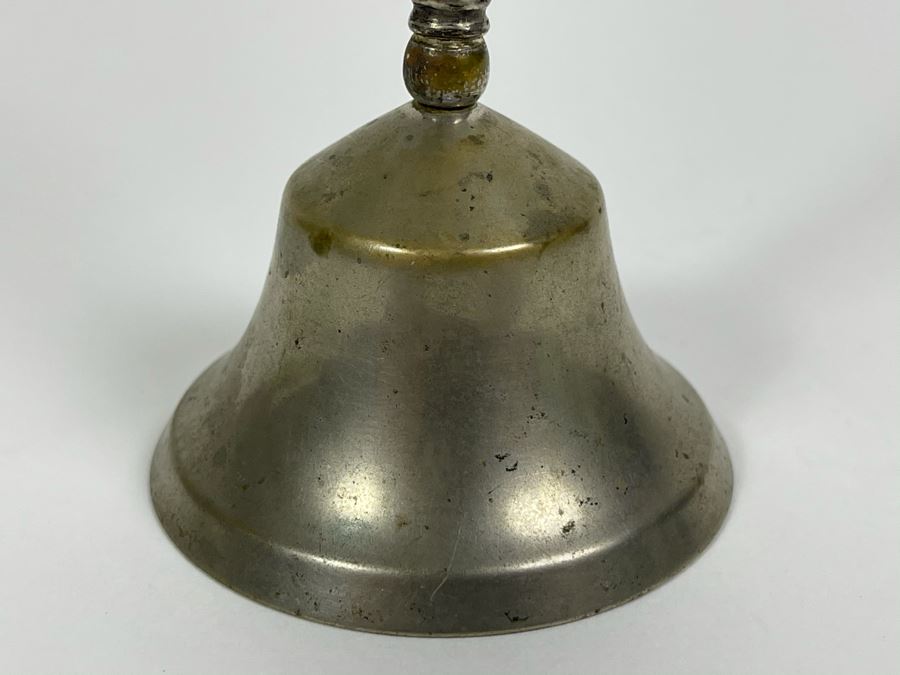 Vintage Sterling Silver Handle Bell 4.5H [Photo 4]