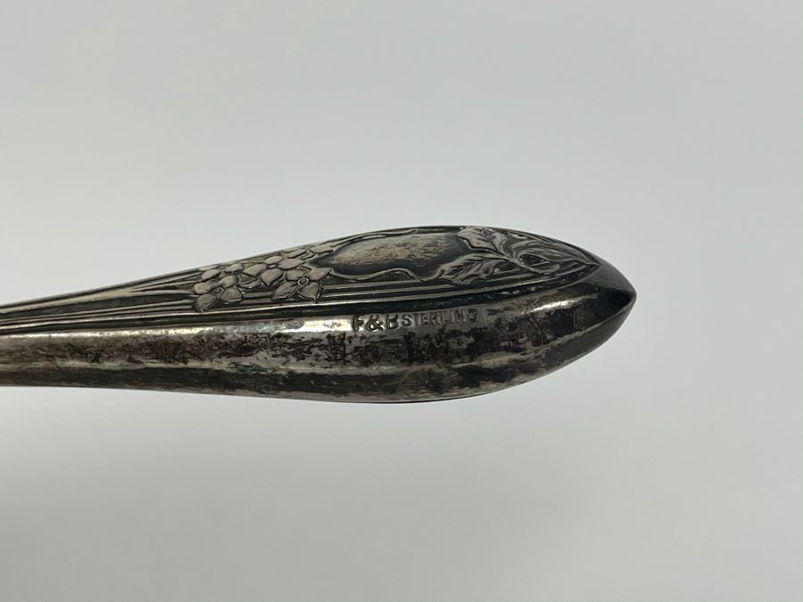 Vintage Sterling Silver Handle Bell 4.5H [Photo 3]