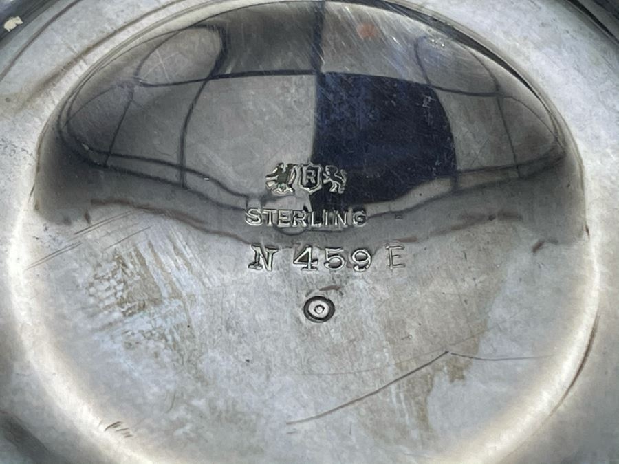 Pair Of Vintage Sterling Silver Candlesticks 6H [Photo 7]