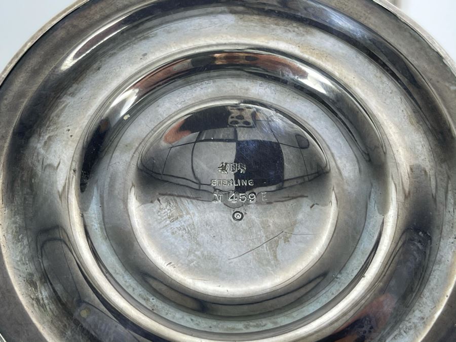 Pair Of Vintage Sterling Silver Candlesticks 6H [Photo 2]