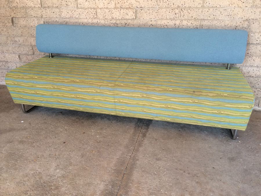 Modern KI HUB Modular Sofa with Bent Chrome Legs [Photo 1]
