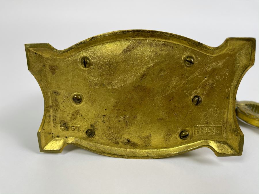 Vintage Bronze Brass Letter Holder And Pair Of Vintage Brass Nutcrackers [Photo 9]