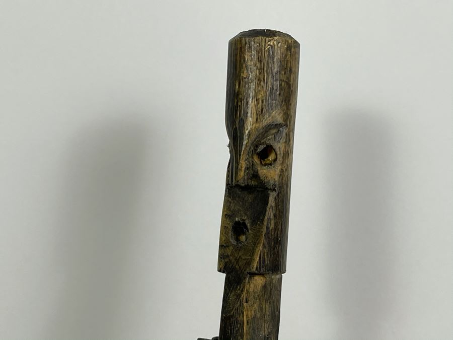 Vintage Ethnic Handmade Gourd Stringed Instrument 13 X 21 [Photo 4]