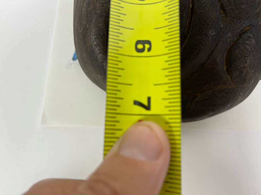 Antique Carved Wooden Ethnic Mask (Rare Wood) 7W X 9H X 4D [Photo 13]