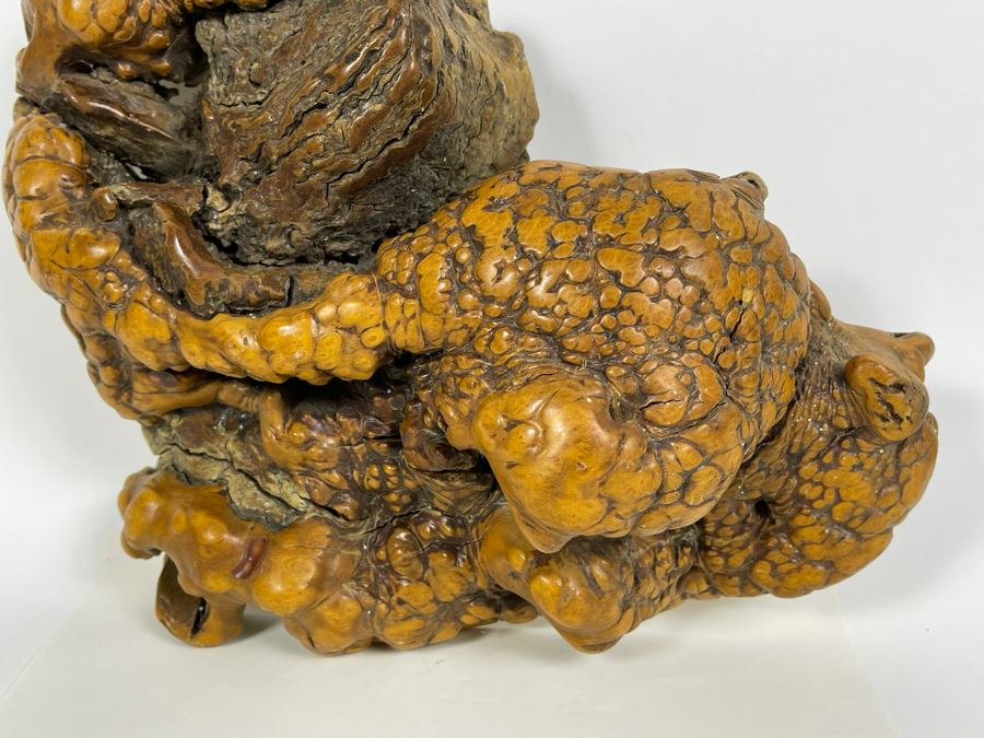 Organic Burl Wood Natural Wall Sculpture 15W X 10H [Photo 4]