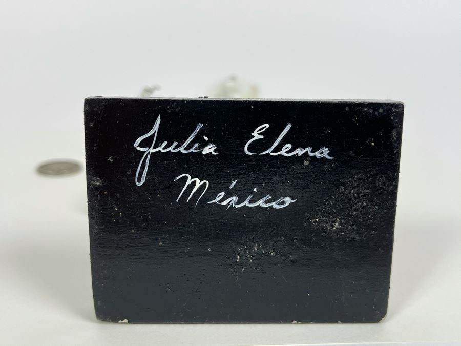 Signed Julia Elena Mexican Día De Los Muertos Dentist Figure 8.5H [Photo 8]