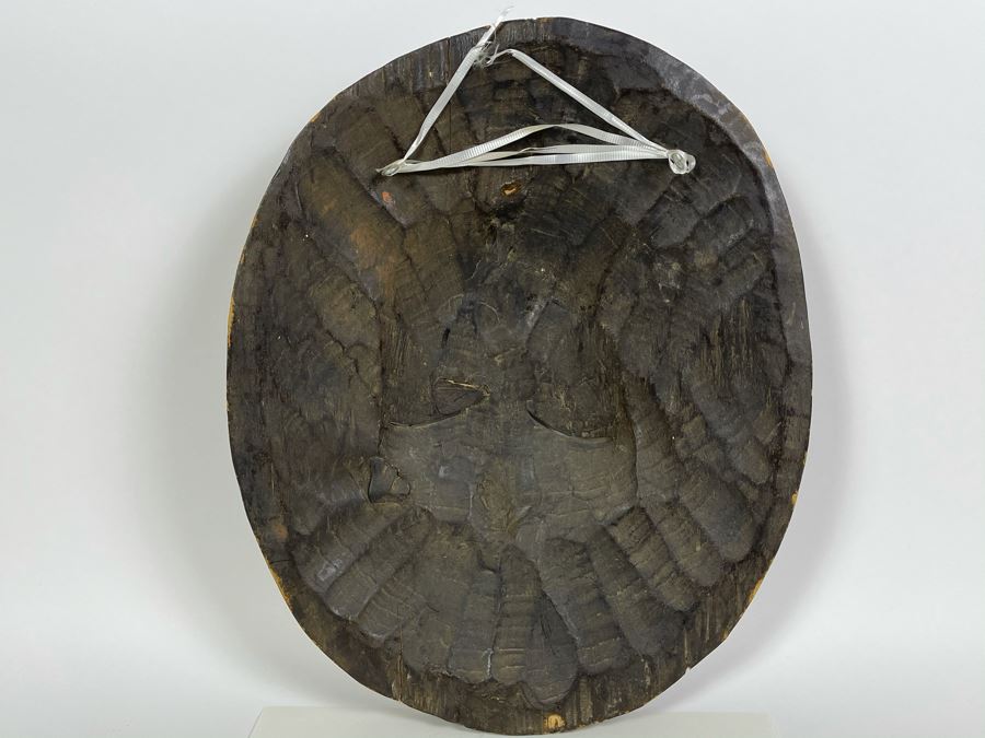 Hand Carved Wooden Ethnic African Mask 12W X 14H [Photo 9]