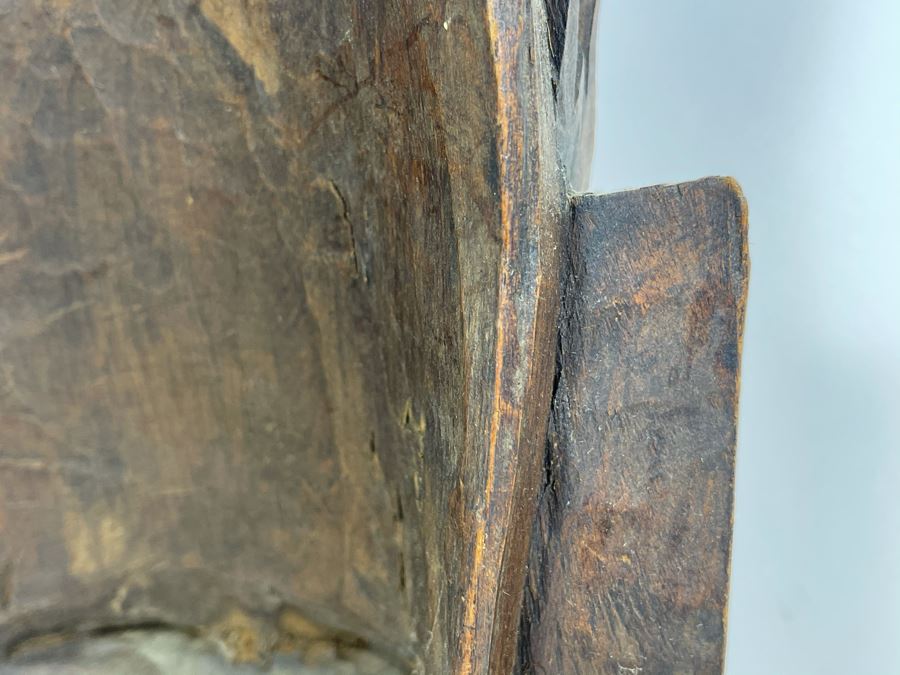 Hand Carved Wooden Ethnic Mask 12W X 14H [Photo 11]