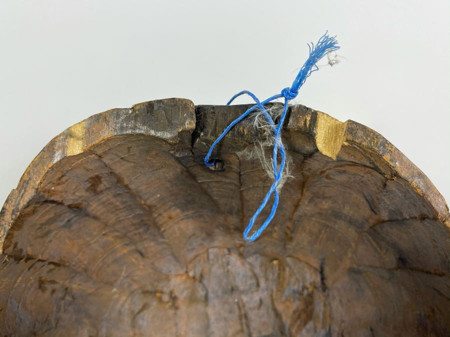 Hand Carved Handpainted Wooden Ethnic Mask 8W X 15H X 4.5D [Photo 12]