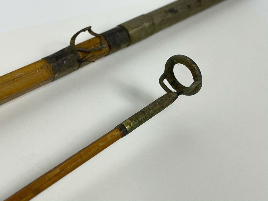 Antique Fishing Fly Rod By Horrocks-Ibbotson Co Utica, NY (Has Some Issues) 55'L [Photo 9]