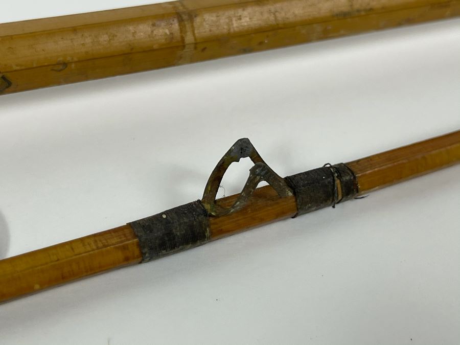 Antique Fishing Fly Rod By Horrocks-Ibbotson Co Utica, NY (Has Some Issues) 55'L [Photo 7]
