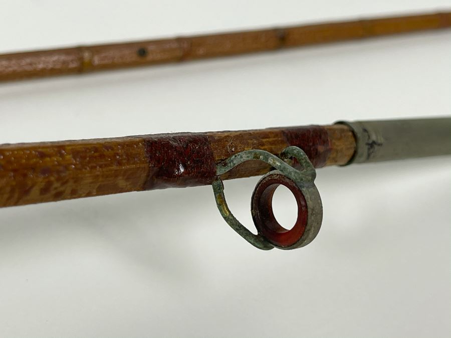 Vintage Peerless Richardson Chicago Fishing Fly Rod 63'L [Photo 6]