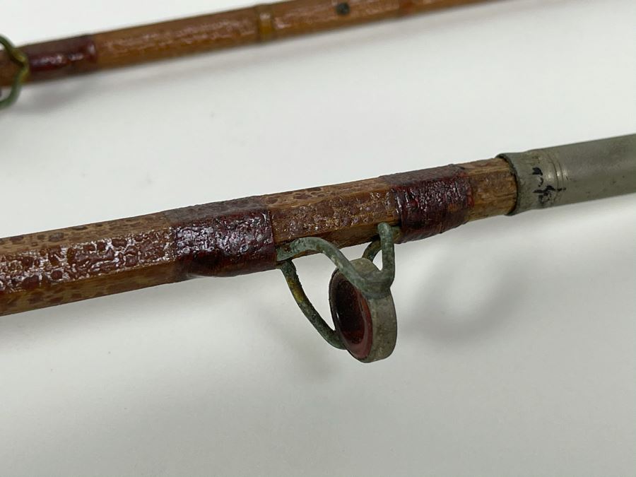 Vintage Peerless Richardson Chicago Fishing Fly Rod 63'L [Photo 5]