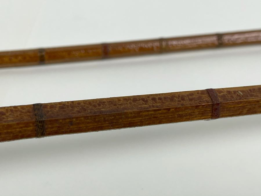 Vintage Peerless Richardson Chicago Fishing Fly Rod 63'L [Photo 7]