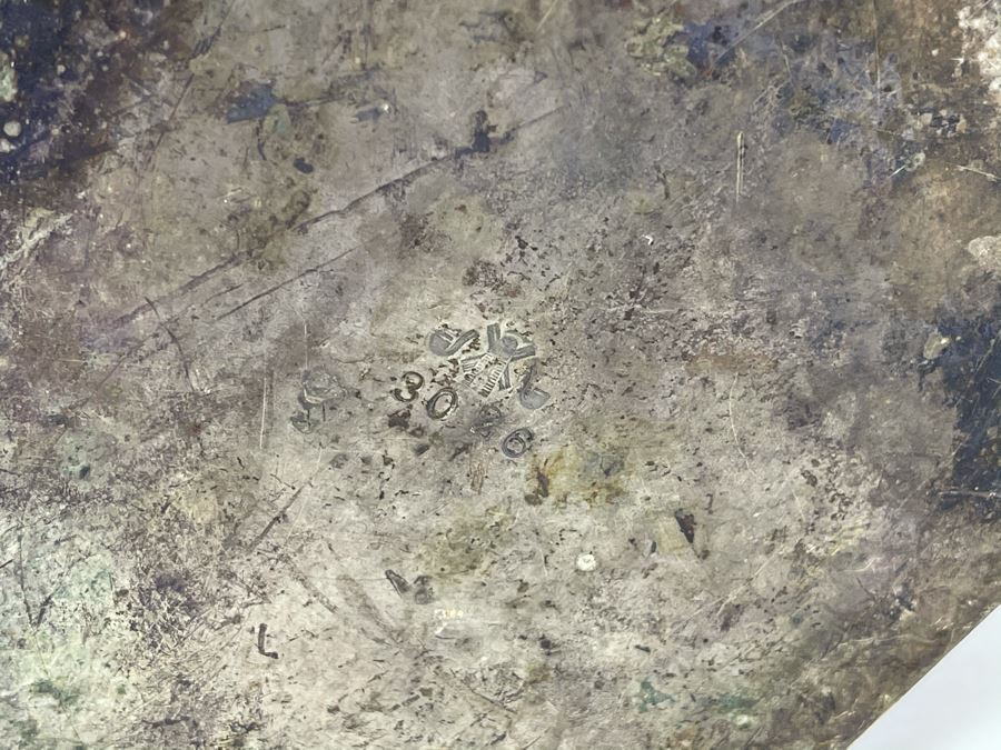 Barbour Silver Co. Silver-Plated Repousse Pitcher 7.5H [Photo 9]