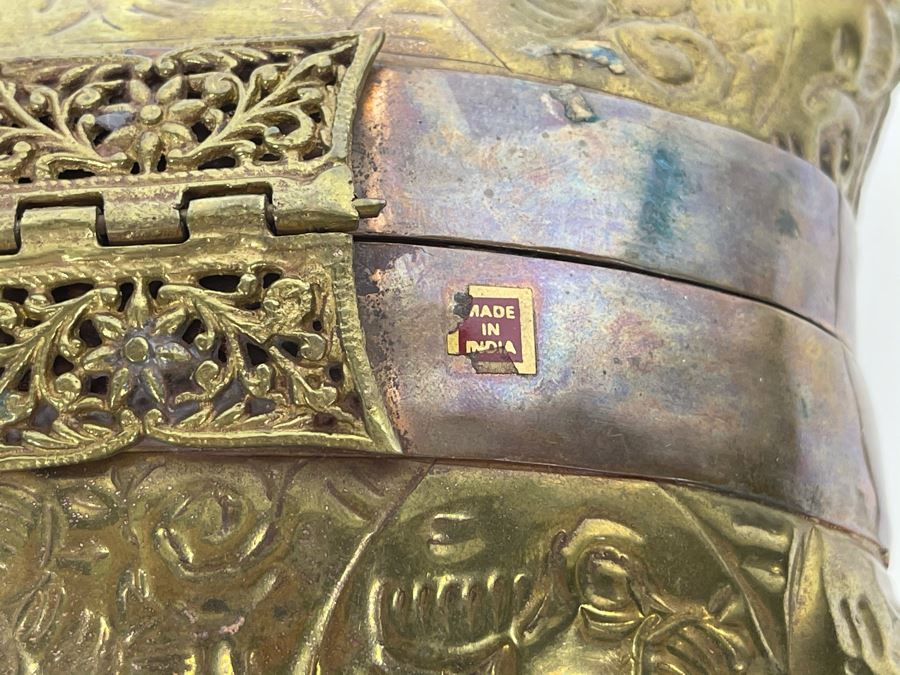 Vintage Brass Handbag Made In India [Photo 5]