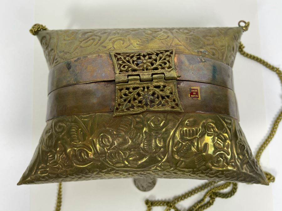 Vintage Brass Handbag Made In India [Photo 4]