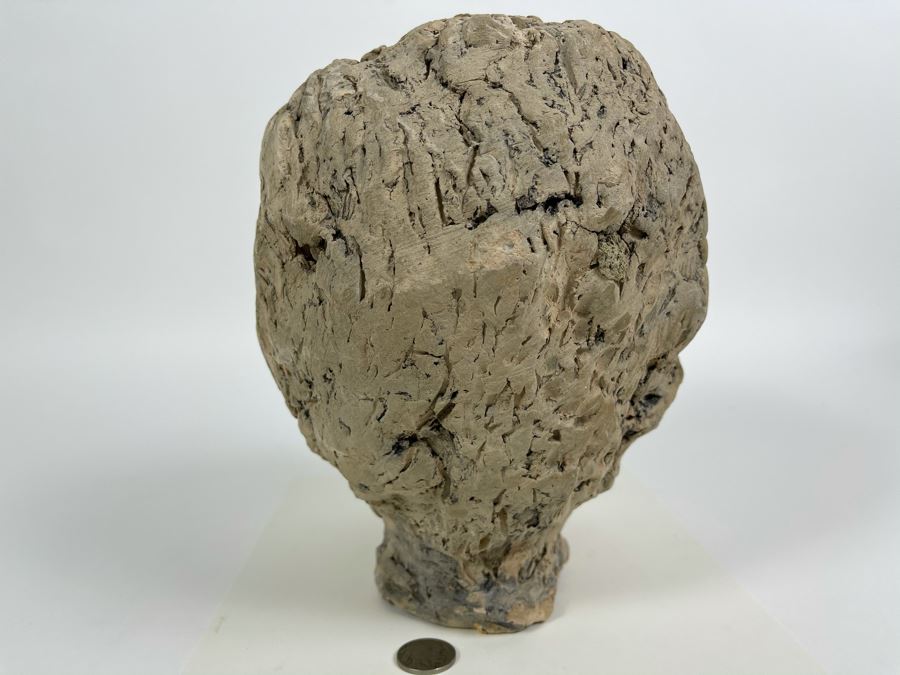 Original Fred Hocks Self-Portrait Clay Sculpture - 7W X 9D X 9H - He's Considered The Dean Of The San Diego Moderns [Photo 9]