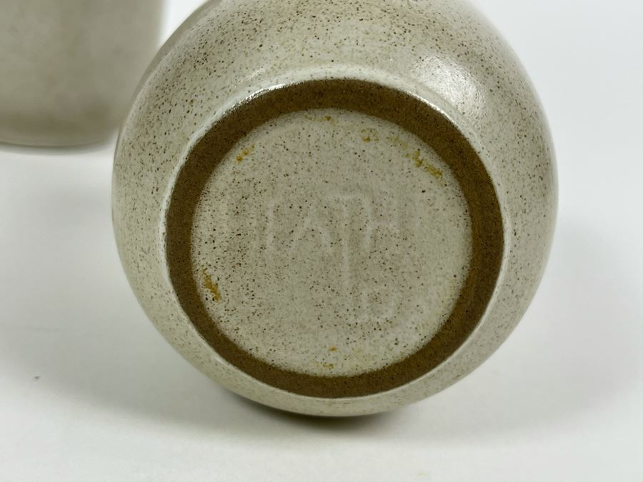 Mid-Century Modern Edith Heath Ceramics Salt And Pepper Shakers 4H [Photo 5]