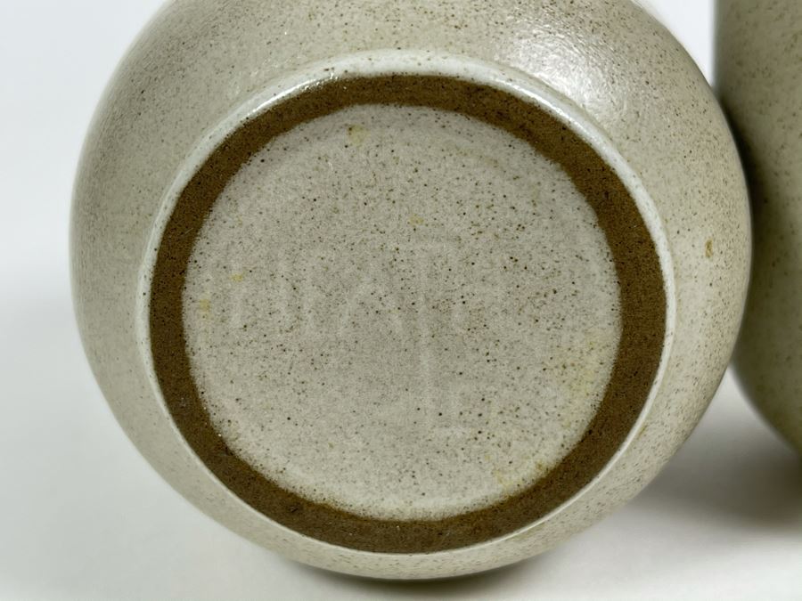 Mid-Century Modern Edith Heath Ceramics Salt And Pepper Shakers 4H [Photo 7]