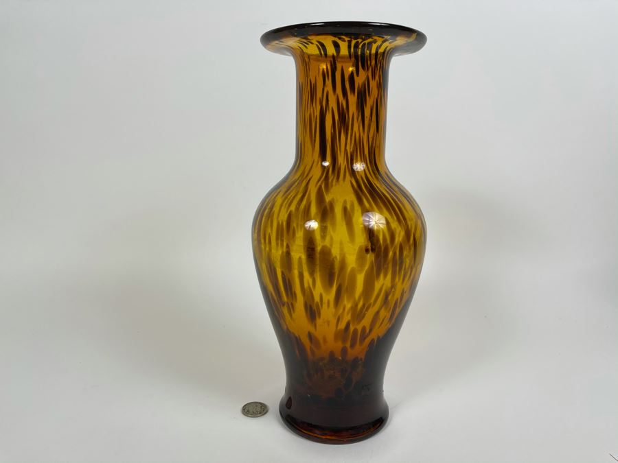 Gorgeous Designs Glass Vase 11.5H [Photo 1]