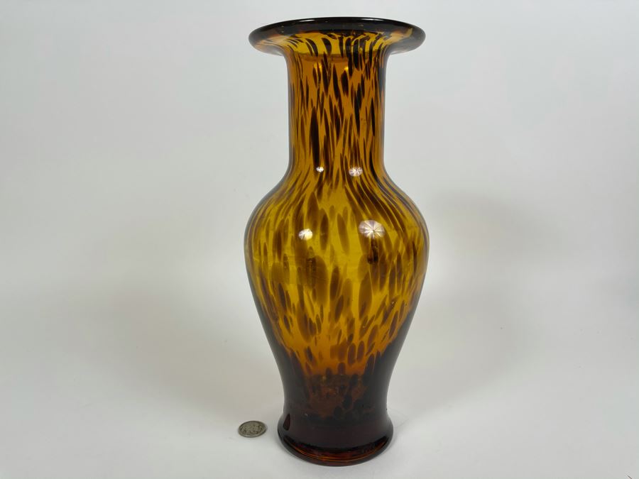 Gorgeous Designs Glass Vase 11.5H [Photo 2]