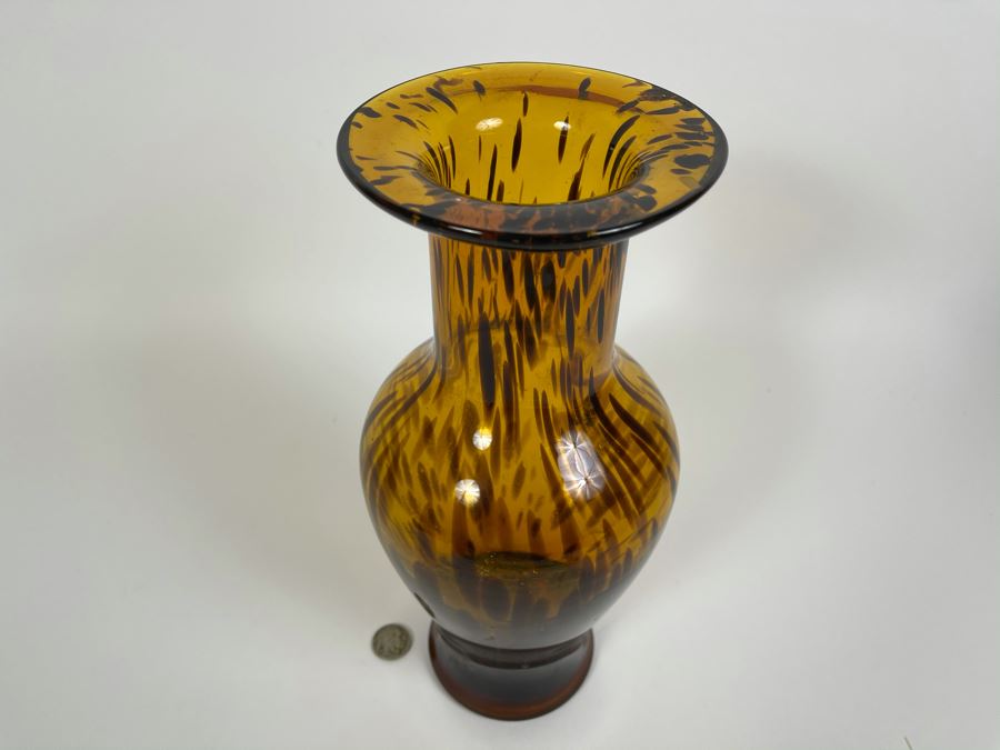 Gorgeous Designs Glass Vase 11.5H [Photo 3]