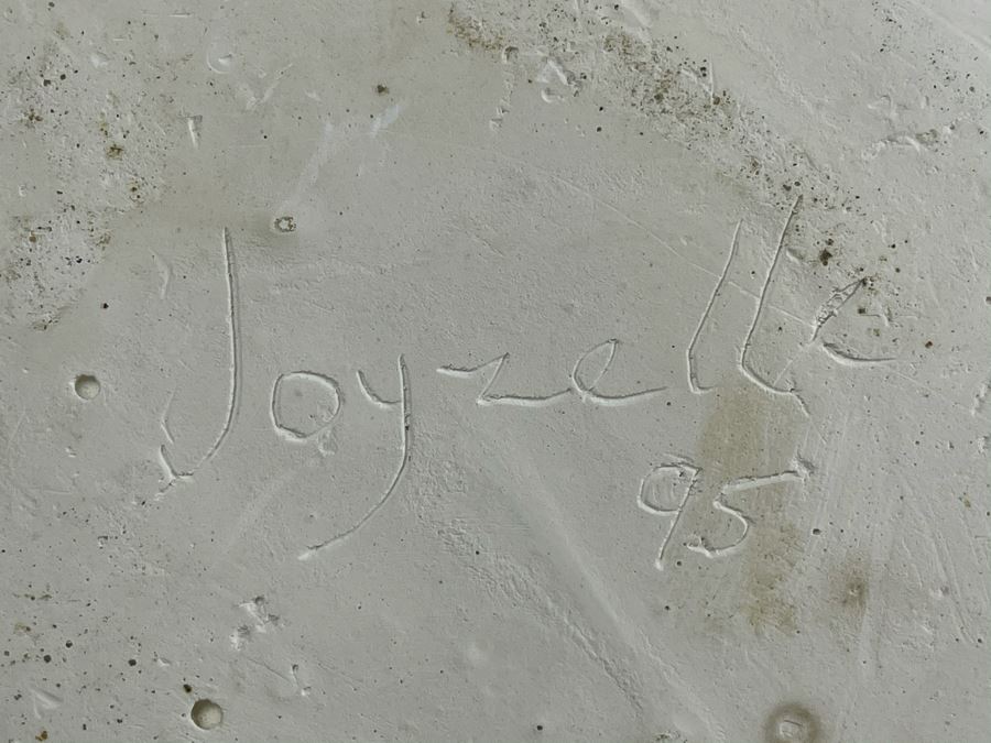 Original Plaster Nude Figure Sculpture Signed Joyzelle 95 7.5W X 13H [Photo 10]