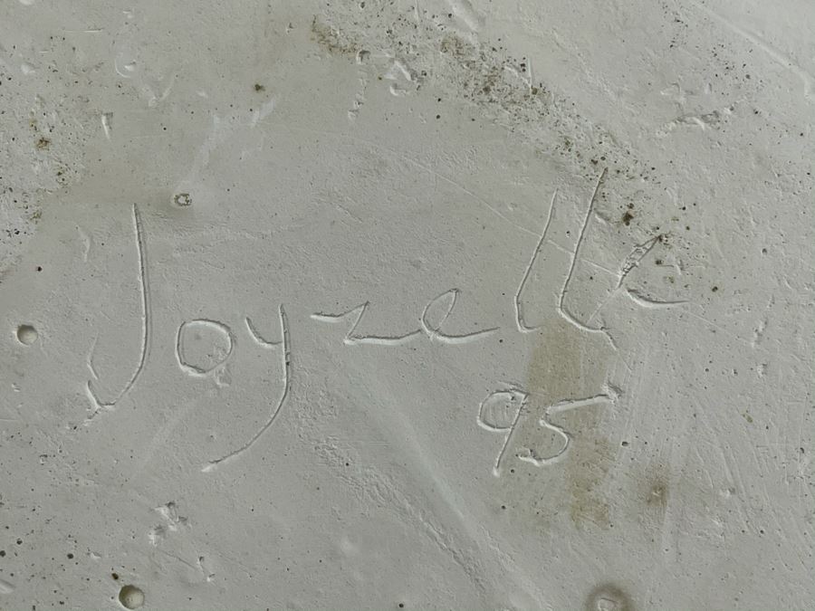 Original Plaster Nude Figure Sculpture Signed Joyzelle 95 7.5W X 13H [Photo 11]