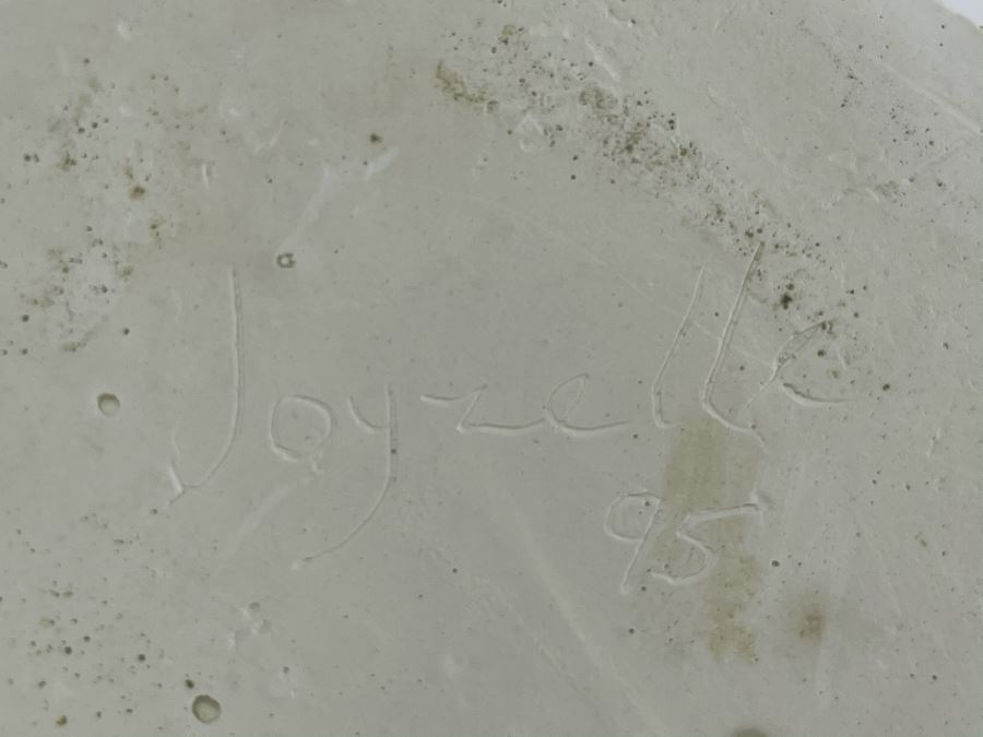 Original Plaster Nude Figure Sculpture Signed Joyzelle 95 7.5W X 13H [Photo 9]