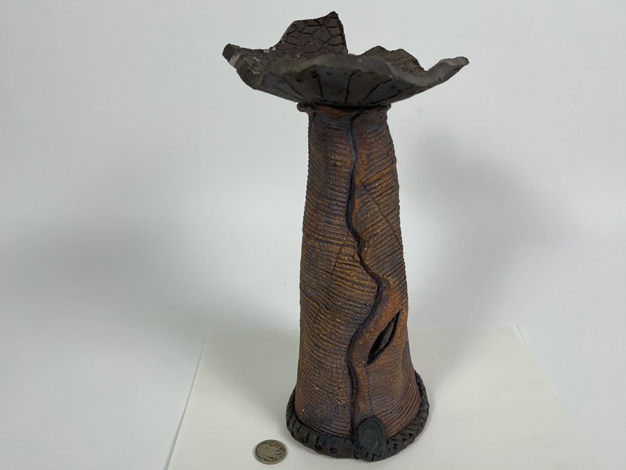 Mid-Century Modern Signed Pottery 5.5W X 10H [Photo 14]