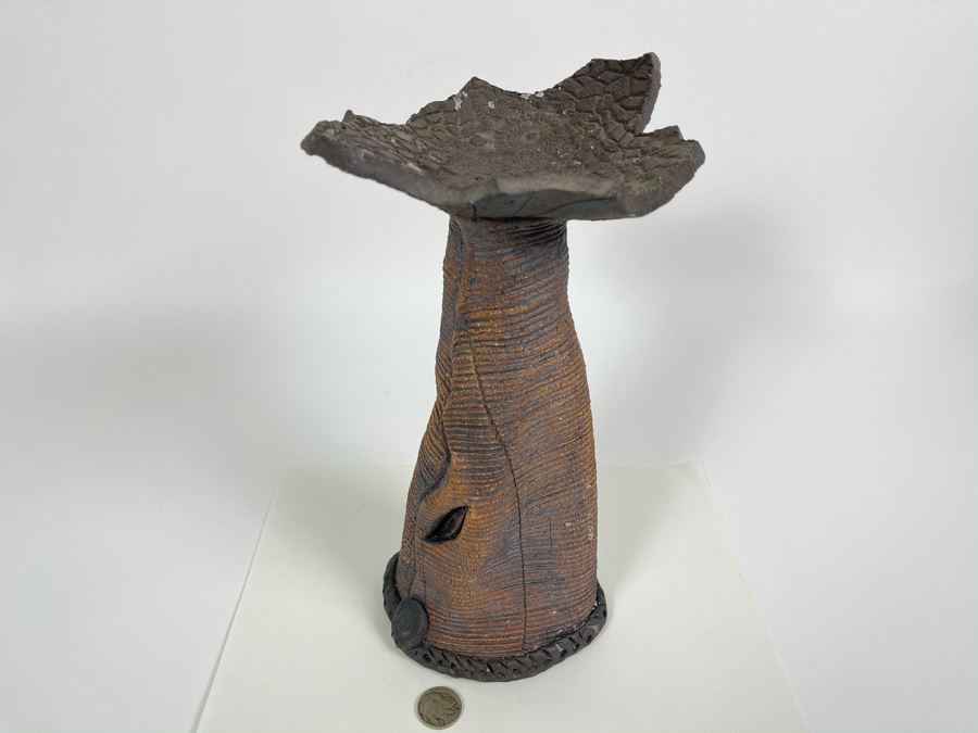 Mid-Century Modern Signed Pottery 5.5W X 10H [Photo 3]