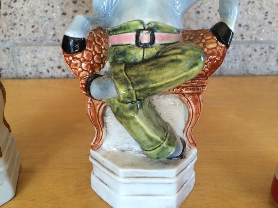 Political Donkey and Elephant Red Wine Decanters Made in Italy [Photo 7]