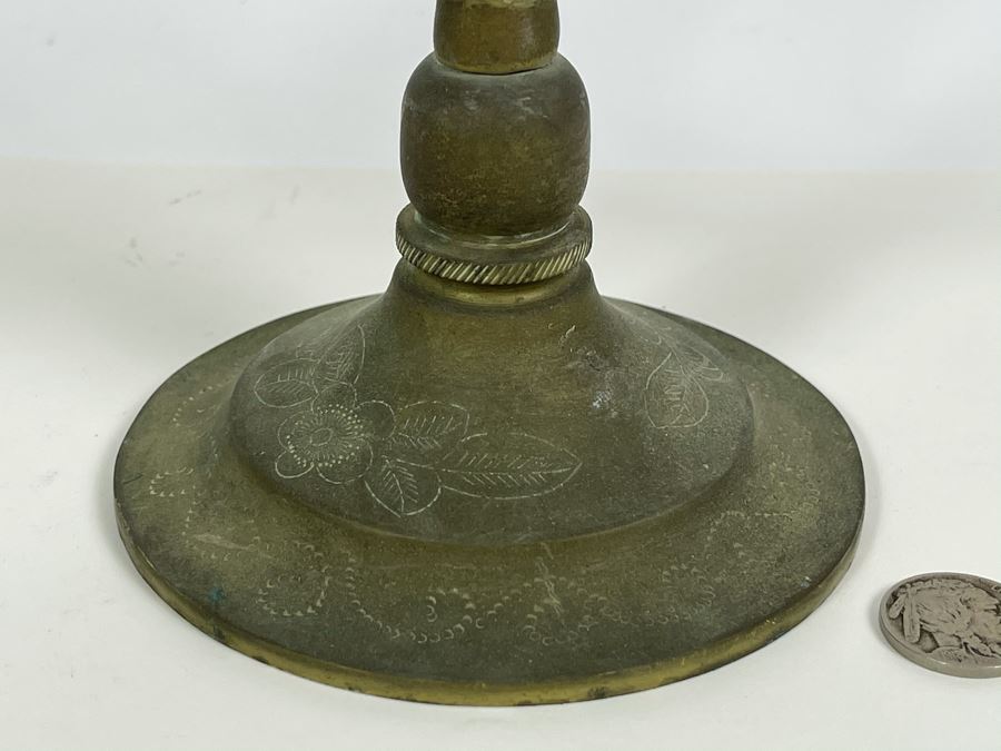 Brass Menorah 11W X 10H [Photo 3]