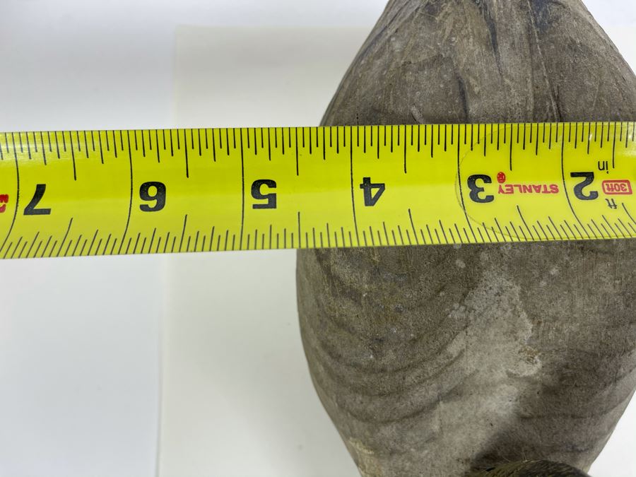 Old Hand Carved Wooden Duck Signed J. Viets 10W X 4.5W X 5.5H [Photo 14]