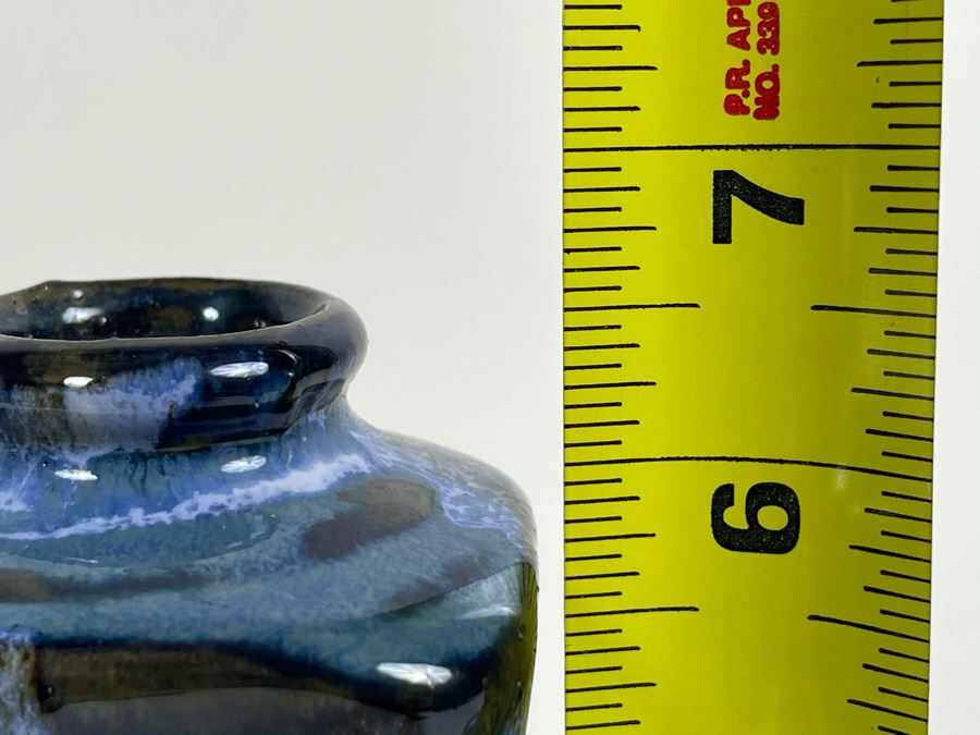 Pair Of Mid-Century Pottery Bottles 5H And 7H [Photo 7]