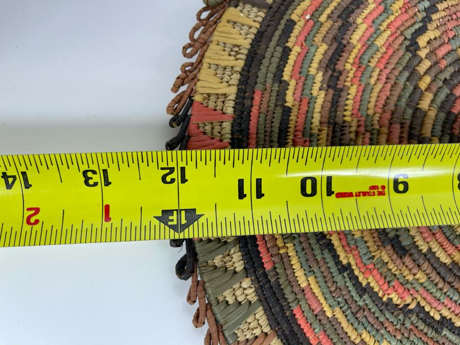 Colorful Woven Swirl Plate 12R [Photo 5]